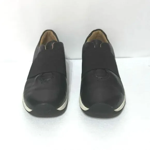 Vionic Women’s Codie Casual Slip On Orthotic Leather Sneaker Shoe Size 7 M Black - Picture 3 of 11